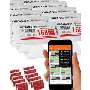 2.9 inch BLE E Ink hiển thị điện tử nhãn Kệ siêu thị <span class=keywords><strong>RFID</strong></span> kỹ thuật số giá tag - Product Image 1