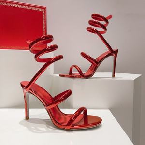 Chaussures à talons hauts élégantes en cuir véritable pour femmes, avec détail anneau, pour mariées, événements spéciaux et occasions formelles - Product Image 4