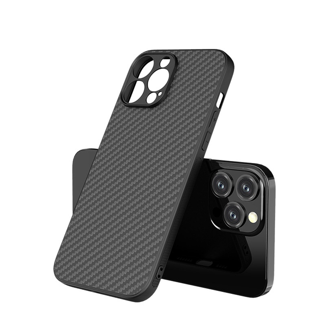Wholesale Ultra Thin Designed Carbon Fiber Pattern Back Cover TPU Phone Case for iPhone 15 16 Pro Max