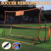 Portable Pactice Frapper Pitching Soccer Goal Square Tennis Rebounder Net