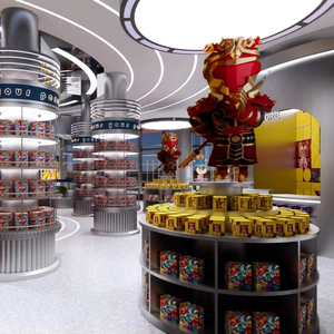 Support et étagère modulaires pour présentoir de boîtes mystères |   Solution complète pour la rénovation de magasins de jouets et l'aménagement de présentoirs de vente au détail - Product Image 1