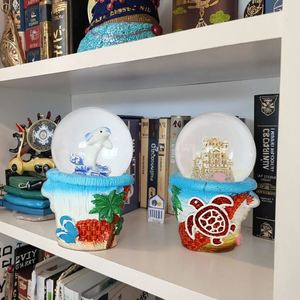 Adornos de Bola de Nieve de Resina Personalizables, Decoración para el Hogar, Regalos de Recuerdo, Globo de Nieve Decorativo Creativo con Diseño Oceánico - Product Image 1