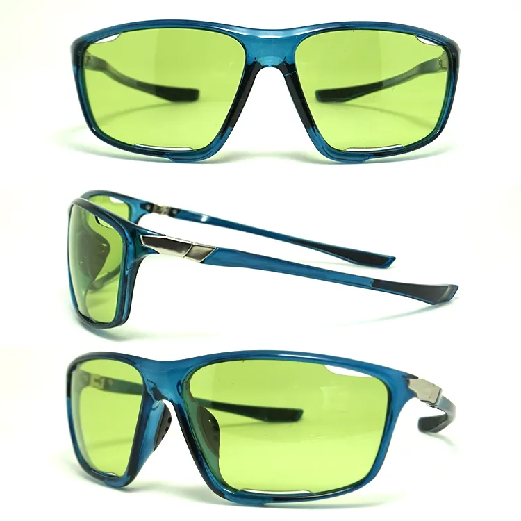 Großhandel sport sonnenbrille 2020 mode uv400 sport sonnenbrille polarisierte gelb objektiv sport brille für outdoor