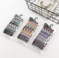 Calcetines SOXTOWN Étnicos para Hombre, Diseño Bohemio con Cactus Aztecas, Geométricos, Retro, Casuales, Transpirables, 100% Algodón, Importados