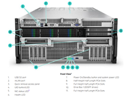 신상품 HPE Proliant 계산 XD685 공기 및 DLC 5th amd Epyc 5u 6u GPU 서버