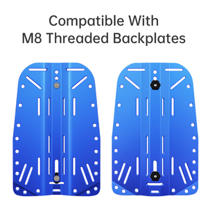 Tornillos de Placa Trasera M8 de Acero Inoxidable 316, Pernos de Fijación para Alas de Placa Trasera de BCD, Accesorios de Buceo - Product Image 6