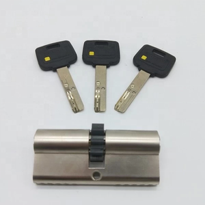 Cilindro de Latón Sólido <span class=keywords><strong>Antitaladro</strong></span> de 70mm, Estilo Europeo, para Plataformas, Cilindro de Cerradura de Puerta Multlock - Product Image 6