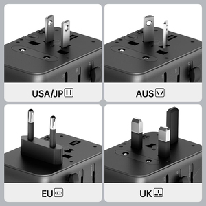Worldplug Travel Power Chargers Adaptadores Worldwide International Universal Plug Adapter para EU US UK AU - Product Image 5