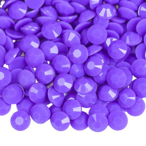 Juli Vente en gros de strass en résine <span class=keywords><strong>opaque</strong></span>, effet gelée, solides, 3mm 4mm 5mm, non thermocollants, à dos plat, pierres de cristal pour artisanat de gobelets DIY - Product Image 4