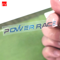 Étiquette de transfert de logo personnalisée, autocollant UV en métal 3D, étiquette de logo personnalisée en nickel d'usine, argent doré auto-adhésif