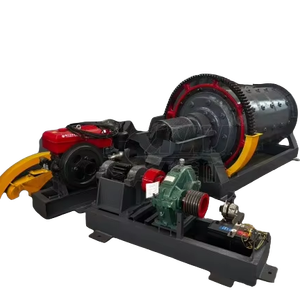 900 एक्स 1800 और 900 एक्स 3000 छोटे-उपज वाले सोने का अयस्क और पत्थर पाउडर मशीन के साथ पीसने बॉल मिल - Product Image 1