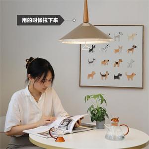 2023 New Designer Full-Spectrum Retro Vintage <b>Dining</b> Room Pendant <b>Light</b> Eye-protecting Telescopic <b>Dining</b> Table <b>Light</b> Chandelier - Product Image 1