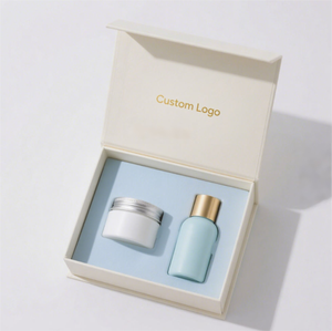 Direktlieferung ab Werk B2B Großhandel Maßgefertigte Kraftpapier Hautpflege-<span class=keywords><strong>Set</strong></span> Verpackung Kostenlose Muster Kosmetik Hautpflegeboxen Papierboxen - Product Image 3