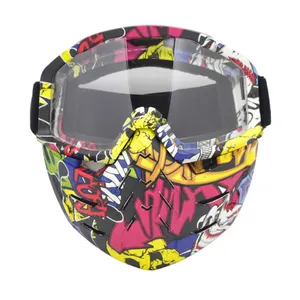Sport all'aria aperta accessori moto occhiali da moto da corsa personalizzati casco da bici da corsa mtb google occhiali fuoristrada