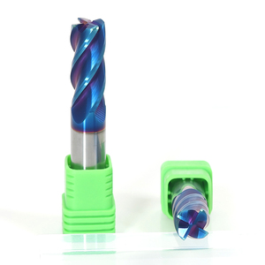 Dao phay chính xác cao 4 cạnh, đầu phay cacbua bán kính góc 8R0.5 dùng cho thép khuôn, có thể tùy chỉnh - Product Image 4