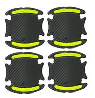 Película Protectora para Manijas de Puertas de Automóviles Directo de Fábrica, Adhesivo Reflectante Antiarañazos, Protector de Manijas a Prueba de Arañazos