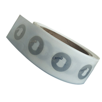 Etiquetas RFID UHF ISO18000 6C de 860-960 Mhz, Etiqueta de Inserción Húmeda RFID de Largo Alcance U8 U9, Etiqueta Adhesiva de Gestión para Seguimiento de Activos
