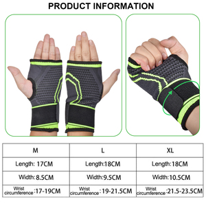 Soporte de mano de poliéster transpirable ajustable <span class=keywords><strong>Protector</strong></span> de muñeca de verano Correa deportiva Muñequera protectora - Product Image 6