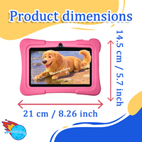 YPORANGECHENG Nouvelle tablette Android 12 7 pouces pour enfants, best-seller, 2 Go + 32 Go, processeur MTK Quad Core 1,2 GHz, 3000 mAh, Wi-Fi, 1024x600