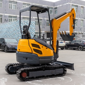 Excavadora de orugas Motor diésel Excavadora Equipo de construcción Mini excavadora-Ideal para espacios reducidos y trabajos pesados - Product Image 3