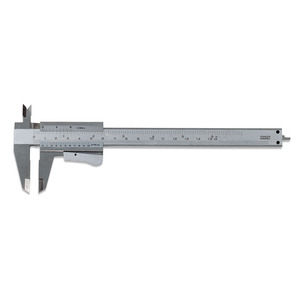 Calibrador Vernier Monobloque de Acero Inoxidable Opaco FERVI de Alta Calidad - Product Image 1