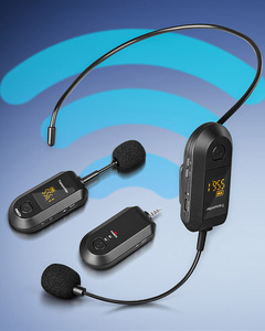 T9 portatile senza fili auricolare <span class=keywords><strong>microfono</strong></span> 2 in 3.5mm <span class=keywords><strong>jack</strong></span>, ideale <span class=keywords><strong>per</strong></span> l'insegnamento, Fitness,Yoga, sistema Pa - Product Image 6