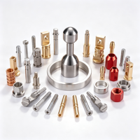 Pièces métalliques en aluminium usinées CNC sur mesure, pièces en acier, pièces en laiton usinées CNC 5 axes, pièces en acier inoxydable usinées CNC