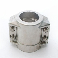 Collier de sécurité pour tuyau Camlock en acier inoxydable EN 14420-3