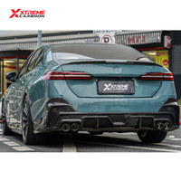 Difusor Trasero de Fibra de Carbono XTREME con Tubo de Escape para BMW Serie 5 G60 G61 520i 530i 540i 2023-2027