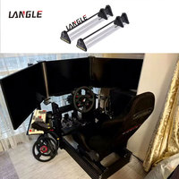 Eliminador de Bordes para Tres Monitores, Empalmador Óptico Sin Costuras, Kit Universal para Simulador de Carreras, Accesorios para Juegos