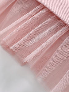 New European and American Cute Cartoon Short Sleeve Tulle <strong>Dress</strong> for <strong>Girls</strong> Children's Knee-Length ODM Supply - Product Image 4