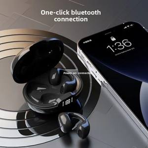 Nouveauté 2026 D101 Écouteurs à conduction osseuse, port sans douleur non intra-<span class=keywords><strong>auriculaire</strong></span>, affichage numérique, autonomie <span class=keywords><strong>extra</strong></span>-longue, ENC, IPX5 - Product Image 4