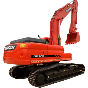 Vente en gros directe usine – Excavatrice sur chenilles hydraulique d'occasion Doosan DX300LC-7 de 30 tonnes avec chenilles en acier à vendre - Product Image 1