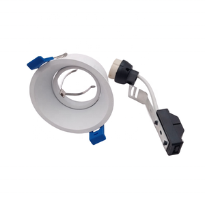 Downlight encastré <span class=keywords><strong>gu10</strong></span> cadre de downlight blanc <span class=keywords><strong>GU10</strong></span> avec support de lampe luminaire <span class=keywords><strong>spot</strong></span> - Product Image 5