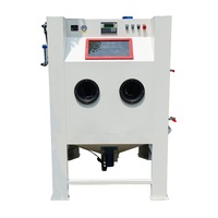 Machine de sablage automatique pour jantes en alliage, cabine de sablage