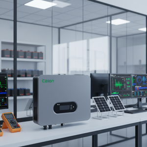 Inversor Híbrido Calion GT-S-5/6K de 5KW~6KW 100-500V 48V para Conexión a Red, Sistema de Almacenamiento de Energía Solar Monofásico con MPPT, BMS y Salida CA IP66 - Product Image 1