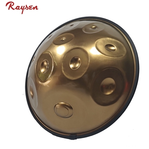 Nitrided <span class=keywords><strong>handpan</strong></span> กลอง <span class=keywords><strong>handpan</strong></span> 14(10 + 4) บันทึกทั้งหมดทำด้วยมือโดยเครื่องมือหลักกระทะ - Product Image 3
