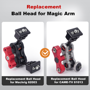 Mechrig nhôm bóng đầu với định vị duy nhất chân 1/<span class=keywords><strong>4</strong></span> "vít gắn kết cho máy ảnh, điện thoại thông minh, màn hình, chân phụ kiện - Product Image 3