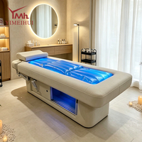 Table de massage électrique de luxe à 2 moteurs pour salon de beauté, avec matelas hydroélectrique rempli d'eau – Offre spéciale
