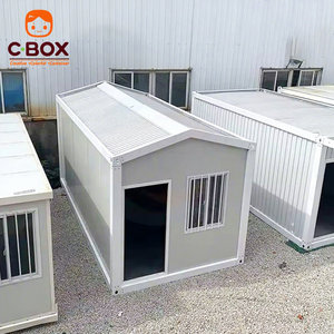 Cbox New Designed Detachable Container House With Pitch Roofing Prefabricated House Structure With Insulation - Product Image 1