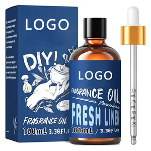 custom fragrance essential oil packaging box 100ml fragrance Aromatherapy 100% prue Essential Oil