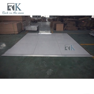 Escenario de Plataforma de Madera Blanca, Piso de Baile de Diseño Simple, Desmontable, de Instalación Rápida para Espectáculos, en Venta - Product Image 2