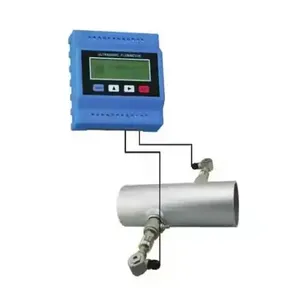 NUOYING NYULFL Clamp-On Stainless Steel Ultrasonic Flow Meter 0~10m/s Measurement Range 1.0%FS Accuracy -20~+80 OEM - Product Image 1