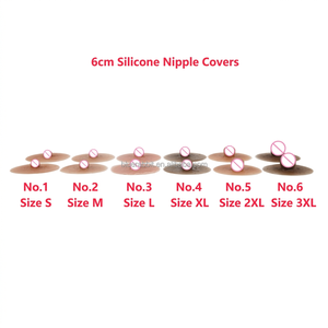 Fábrica de Pezones de Silicona, Adhesivo Reutilizable, Cubierta de Seno Falsa Realista, Pegatina BlueRabbit, Pezones Protésicos Personalizados - Product Image 4