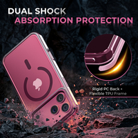 Étui transparent AUREXIONICS pour iPhone 18 Pro Max avec attraction magnétique