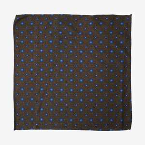 جيب حريري أنيق للرجال مربع مربع مصنوع يدويًا حافة ملفوفة وشاح مربع مثالي ومديل حرير كلاسيكي عتيق - Product Image 2