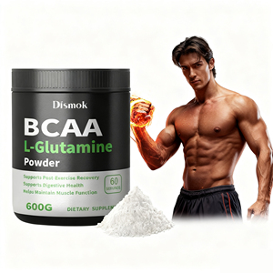 Integratore Sanitario Dismok per Aumento di Massa, Aminoacidi a Catena Ramificata (<span class=keywords><strong>BCAA</strong></span>), L-Glutamina, Proteine del Siero del Latte, Peptidi, Polvere di Creatina - Product Image 1