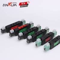 ANRUK Électrovanne télécommandée à longue durée de vie, zéro fuite, 5 Watt DC12V pour trémie pneumatique, directement de l'usine