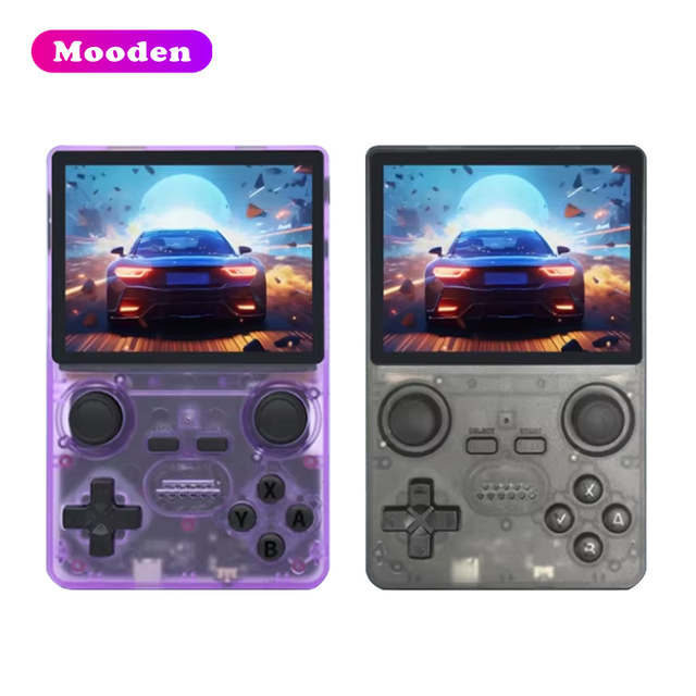 L POWKIDDY X35S Portable Handheld Game Console 3.5 Inch IPS HD Screen Rockchip RK3566 Quad-core 1GB RAM Classic Retro Games