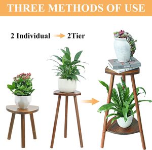 ต้นไม้สูงในร่มยืนเหมาะสำหรับพืชต่างๆเหมาะสำหรับห้องนั่งเล่นสวนกลางแจ้ง - Product Image 3